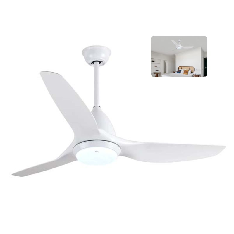 TCL 48 Inch Modern Ceiling Fan with LED Light and Remote Control