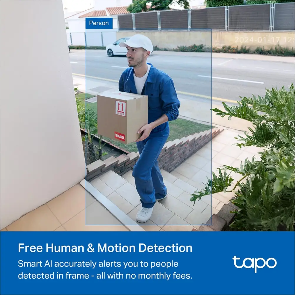 Tapo D210 smart doorbell modern security design