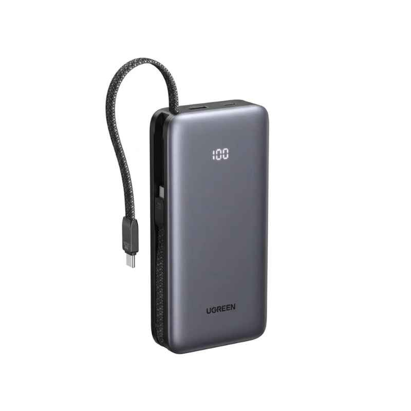 UGREEN PB528 20000mAh 30W Power Bank with Dual USB-C Cables