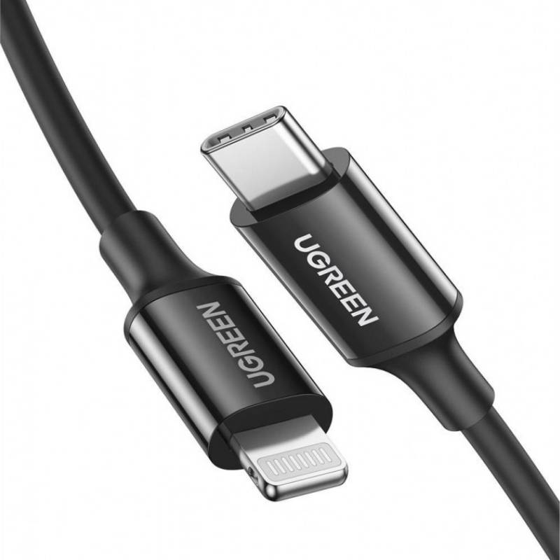 UGREEN US171 USB-C to Lightning Cable 1m (Black)