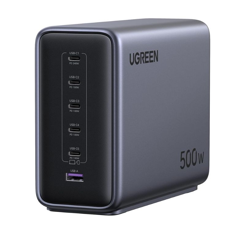 UGREEN X759 6-Port 500W GaN Desktop Fast Charger (55550B)