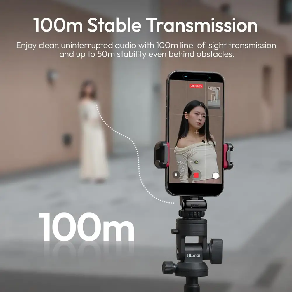 Ulanzi A200 lavalier mic clip design for easy attachment