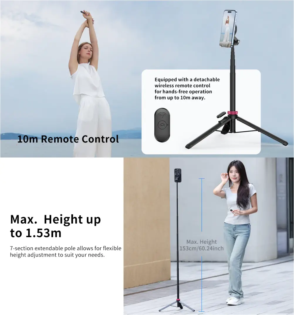Ulanzi MT-84 phone stand tripod for stable smartphone recording