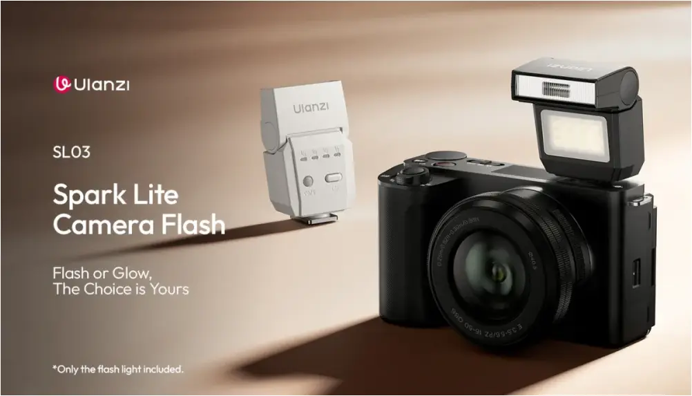 Ulanzi SL03 camera flash compact portable design for camera setup