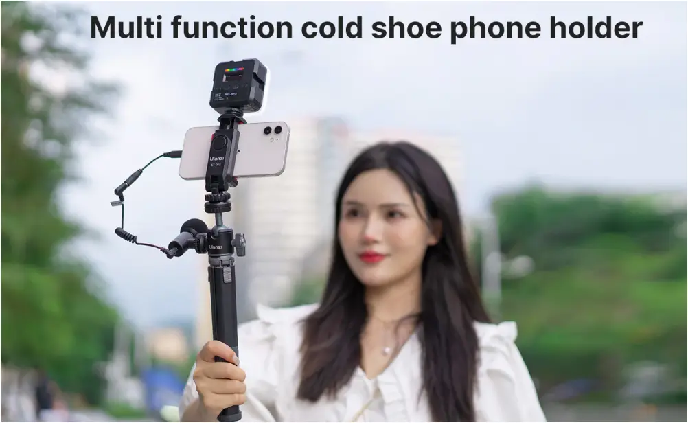 Ulanzi ST065 vlogging smartphone holder for content creators