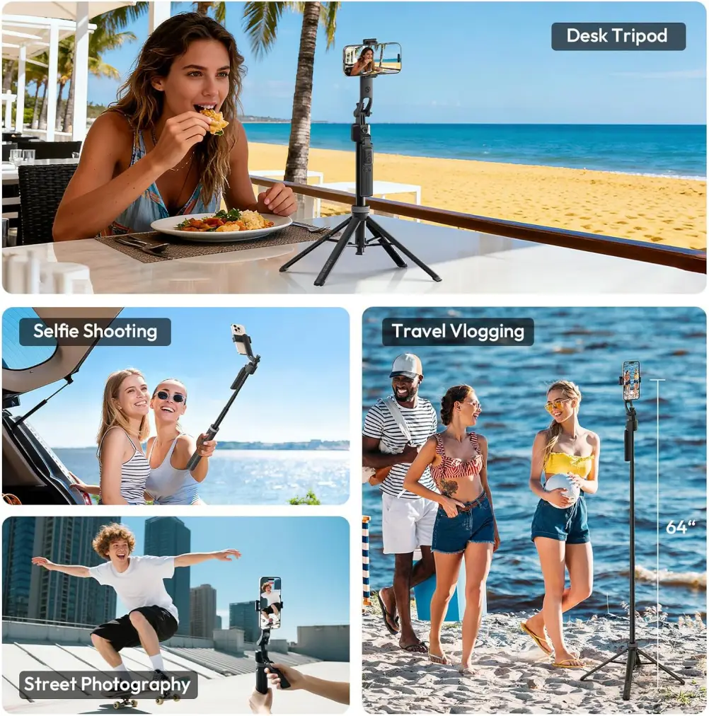 Ulanzi TT23 smartphone auto tracking tripod for stable video recording