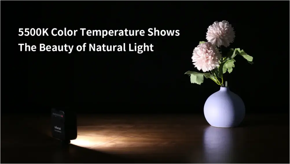 Ulanzi VL49 mini video light compact portable design