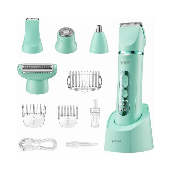 VGR V-763 5-in-1 Electric Shaver & Epilator for Women