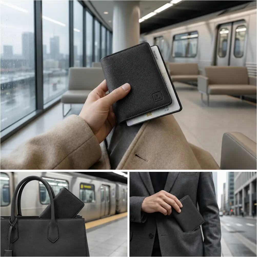 WiWU Master Passport Wallet design