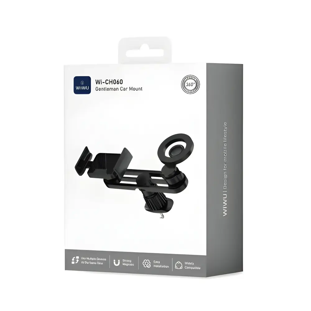 WiWU Wi-CH060 phone holder dashboard mount for easy viewing while driving