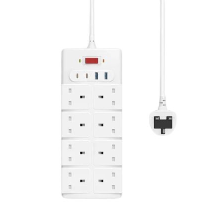 WiWU WiS009 20W GaN 12 in 1 Desktop Power Strip