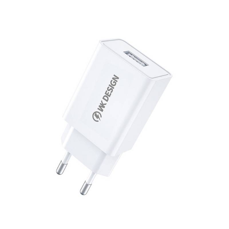WK WP-U118 10W Single USB Charger EU Plug for Gadgets