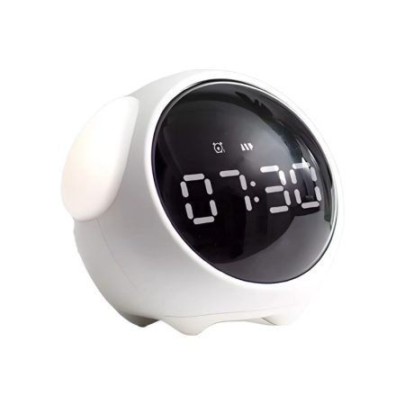 Xiaomi Emoji Pixel Voice Control Alarm Clock With Led Light & Multifunction Digital Clock