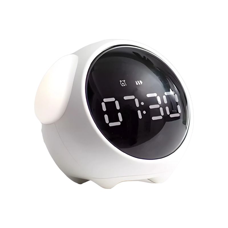 Xiaomi Emoji Pixel Voice Control Alarm Clock With Led Light & Multifunction Digital Clock
