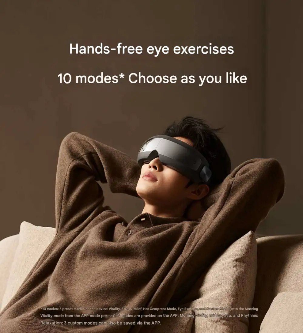Xiaomi Mijia Smart Eye Massager hands-free eye exercise with multiple massage modes