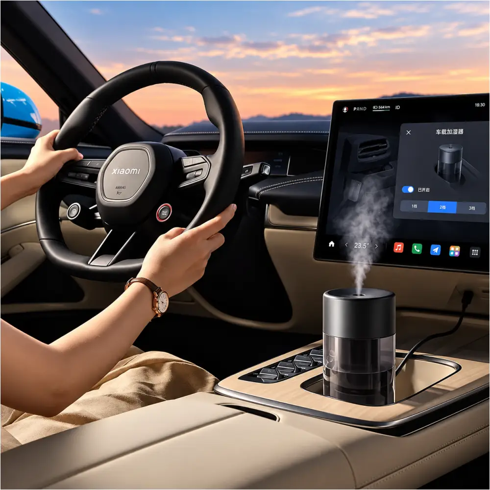 Xiaomi Mijia Smart Portable Air Humidifier for Car Interior