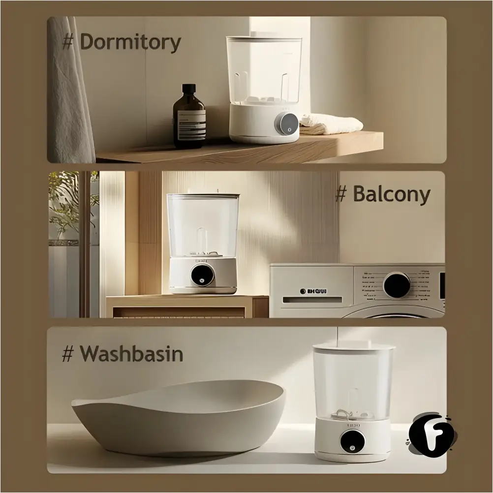 OiDiRe portable mini washer compact modern design