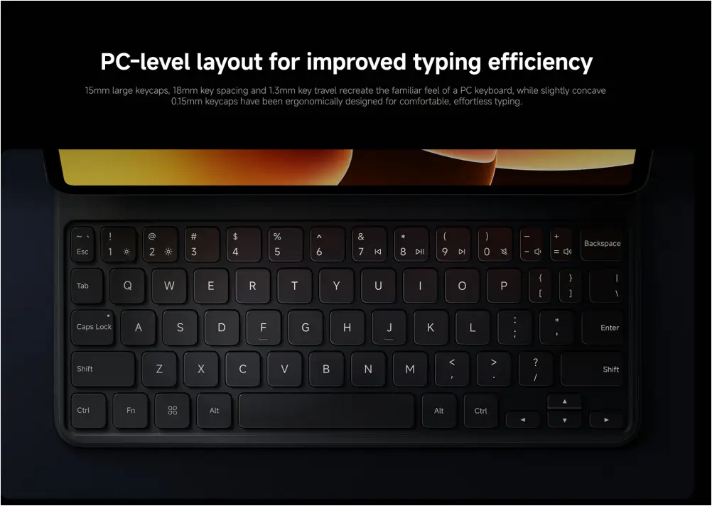 Xiaomi keyboard for productivity