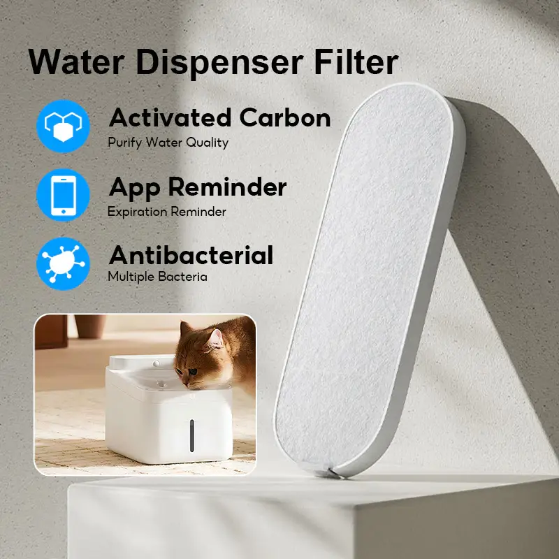Xiaomi smart pet water filter cartridge for cats and dogs fountain