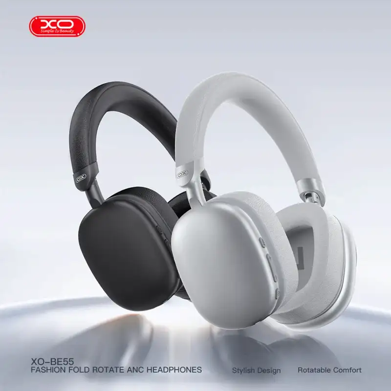 XO BE55 active noise cancelling Bluetooth headphone with powerful stereo sound