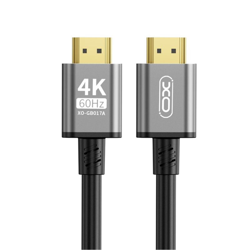 XO GB017A HDMI to HDMI Metal Adapter Cable 3M