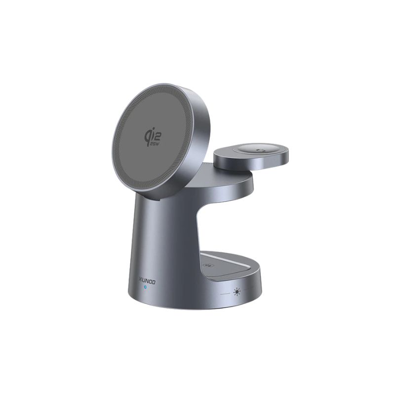 XUNDD XDCH-132 25W 3-in-1 Magnetic Wireless Charger